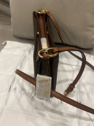 Bolso Michael Kors Marrón y Dorado