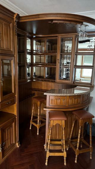 Mueble de salón y mueble bar