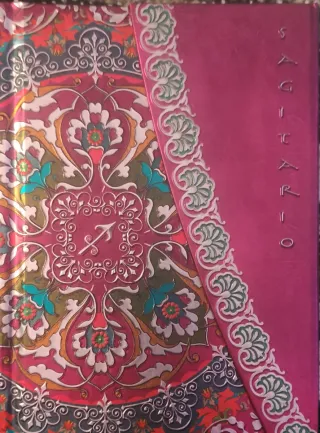 Cuaderno Sagitario Diseño Floral