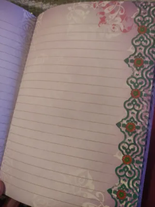 Cuaderno Sagitario Diseño Floral