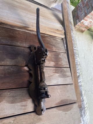 Cavatappi da parete ferro fine '800