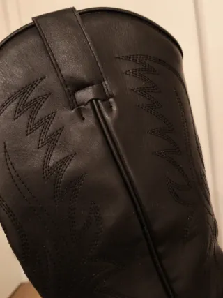 Botas cowboy negras