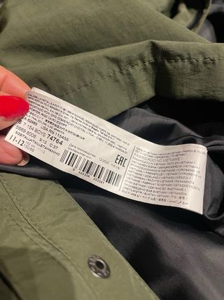 Giacca militare verde Mango bimbo 11/12 anni