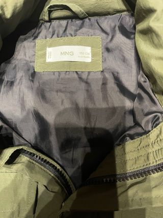 Giacca militare verde Mango bimbo 11/12 anni