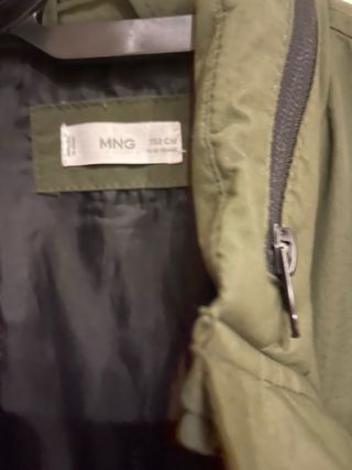 Giacca militare verde Mango bimbo 11/12 anni