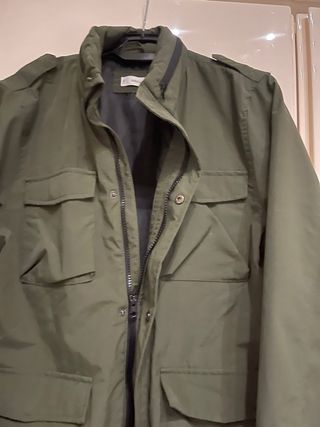 Giacca militare verde Mango bimbo 11/12 anni