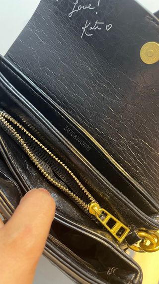 Bolso Zadig & Voltaire Negro y Dorado