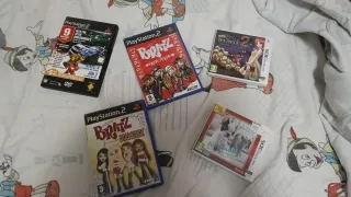 Lote 5 Videojuegos PS2 y 3DS