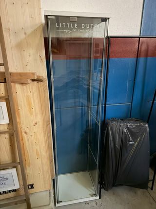 Vitrina Cristal y Metal