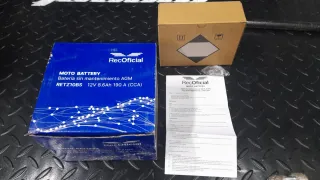 Batería Moto RecOficial RETZ10BS AGM