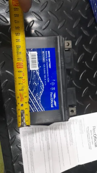 Batería Moto RecOficial RETZ10BS AGM