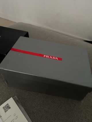 Prada American Cup Azul y Blanco