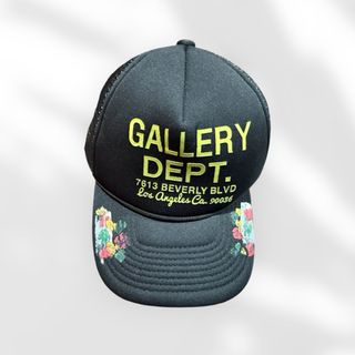 Berretto Gallery Dept. nero con fiori