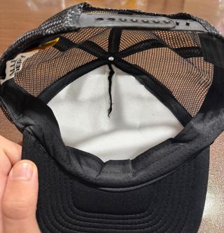 Berretto Gallery Dept. nero con fiori