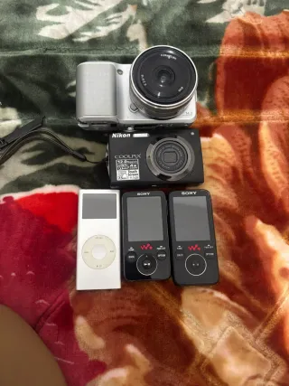 Lote di fotocamere e lettori