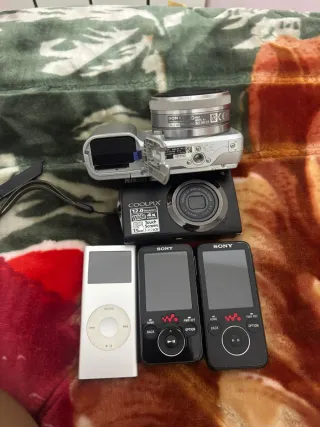 Lote di fotocamere e lettori