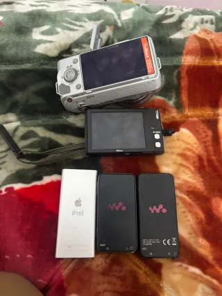 Lote di fotocamere e lettori