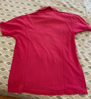 Polo Lacoste Rosa Vintage años 90