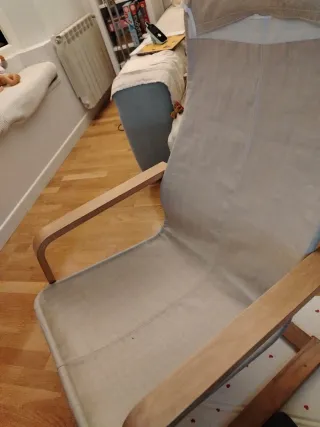 Hamaca Ikea Tela y Madera