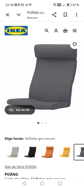 Hamaca Ikea Tela y Madera