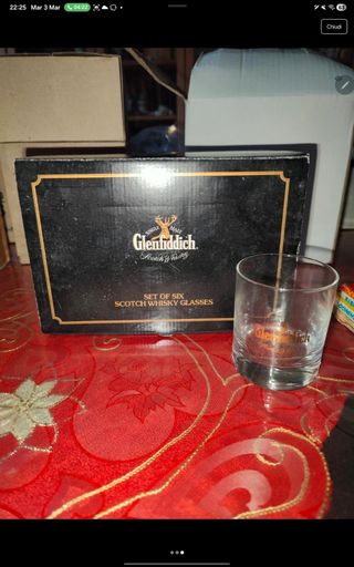 Set 6 bicchieri Glenfiddich - Raro