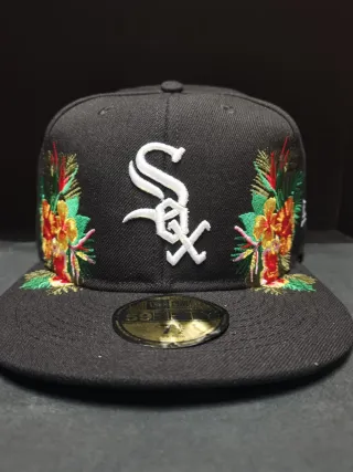 Gorra New Era 59Fifty Negra Bordada Talla 7.1/2