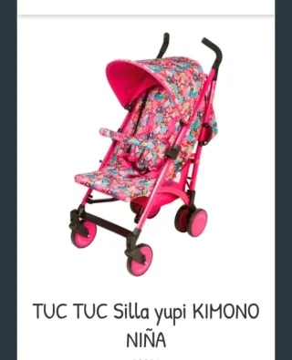 Silla de paseo Tuc Tuc Yupi Kimono Niña