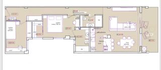 Apartamento totalmente reformado 90 m2 .