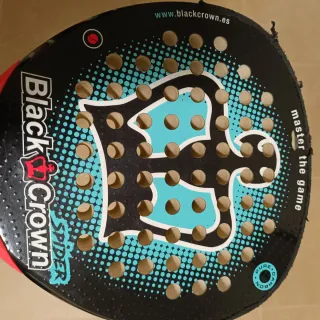 Pala pádel Black Crown Spider