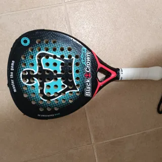 Pala pádel Black Crown Spider