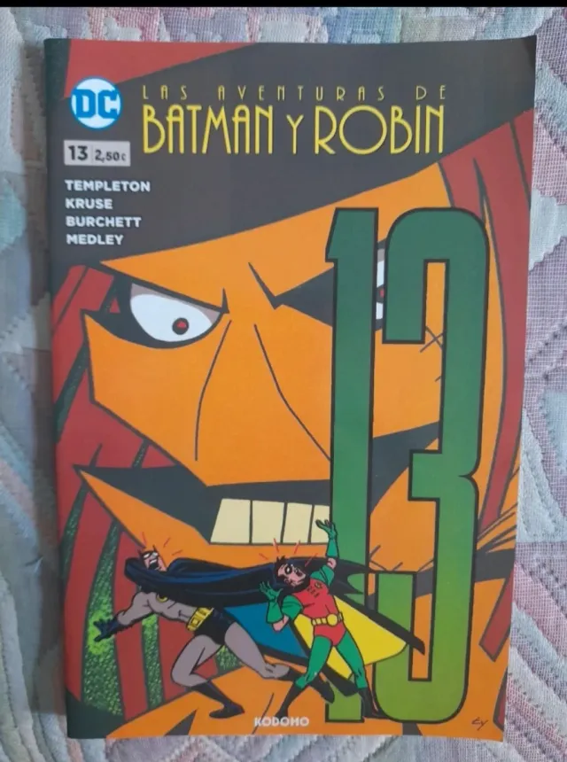 Cómic Las Aventuras de Batman y Robin lote.