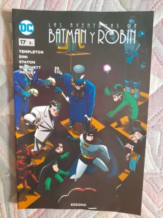 Cómic Las Aventuras de Batman y Robin lote.