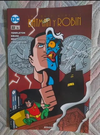 Cómic Las Aventuras de Batman y Robin lote.