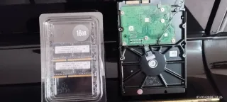 Lector DVD RW +  Disco Duro + 2 Memorias RAM