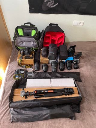 Lote Fotografía Profesional Nikon