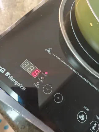 Placa de inducción portátil