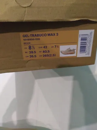 Asics Playeros Beige y Verde