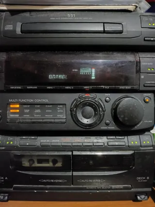 Minicadena Sony MHC-551