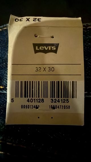 Levi's 501 Original Jeans Talla W32 L30