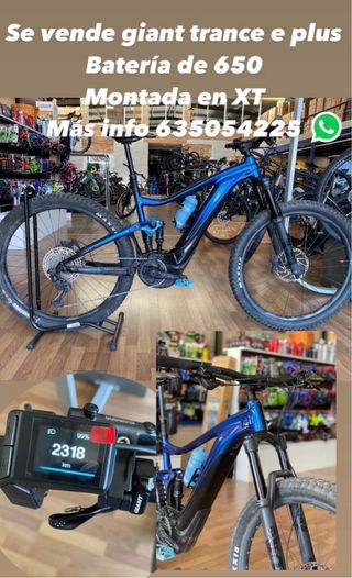 Giant Trance E+ Batería 650 XT