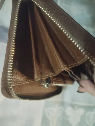 Portafoglio Gucci Continental Beige/Marrone