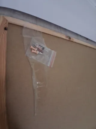 Tablón de madera para fotos ect...