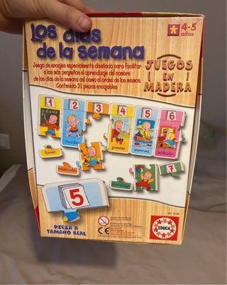 Juegos educativos infantiles: vocales, días y masp