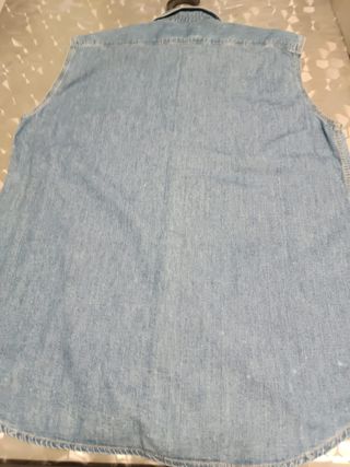 Camicia jeans Big Joan LL senza maniche