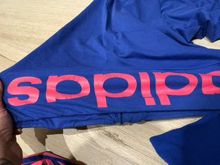 Completo Adidas blu e rosa