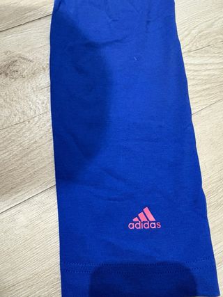 Completo Adidas blu e rosa