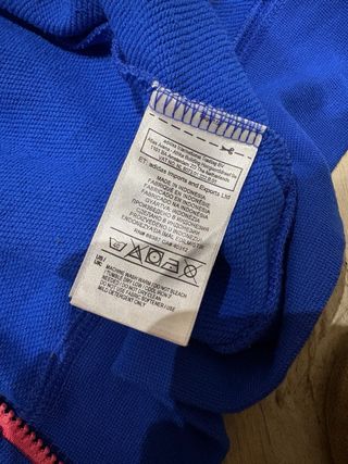 Completo Adidas blu e rosa