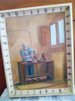 Cuadro decorativo de madera