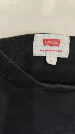 Felpa Levi's uomo nera