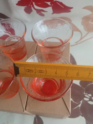 Set 6 Bicchierini Caffè Borbone Arancio